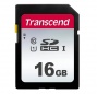 Карта памяти SDHC Transcend 16 Gb UHS-I Class 10 (TS16GSDC300S) R95/W45
