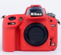 Чехол резиновый для Nikon D750 (красный)