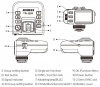 Универсальный радиопередатчик для студийных вспышек Jinbei TR-Q6II Universal HotShoe Transmitter TTL / HSS (подходит для камер Canon, Nikon, Panasonic, Olympus и Fujifilm), а также Sony с отдельно приобретаемым адаптером