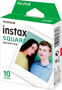 Пленка Fujifilm instax SQUARE для фотокамер SQ40, SQ20, SQ10, SQ6, SQ1, SP3, SQUARE LINK Instant Film (10 штук в упаковке)