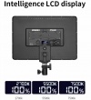 Компактная светодиодная панель для фото/видеосъемки Jinbei P30Bi с регулируемой цветовой температурой от 2700°K до 7500°K (мощность 30 Вт, при 5500K: 3600 Lux (0,5м); Ra>95, TLCI>98, световые эффекты: 9шт)