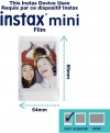Портативный (карманный) принтер моментальной печати/принтер для смартфона Fujifilm Instax Mini Link 2 (Space Blue)