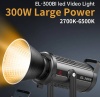 Профессиональный источник постоянного света JINBEI EL-300Bi LED Video Light  (2700-6500K, при 5500K: 111000 Lux (1 м) с рефлектором, RA>97, TLCI>98) Рефлектор в комплекте