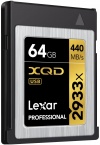 Карта памяти XQD 2.0 Lexar Professional 64GB 2933x 4K (LXQD32GCRBNA2933BN) Memory Card (R440/W400)