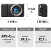 Камера Sony ZV-E10 Body для ведения видеоблога (ZV-E10/B) Black