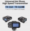 Универсальный радиопередатчик для студийных вспышек Jinbei TR-Q6II Universal HotShoe Transmitter TTL / HSS (подходит для камер Canon, Nikon, Panasonic, Olympus и Fujifilm), а также Sony с отдельно приобретаемым адаптером