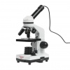 Цифровой микроскоп школьный Эврика 40х-1600х (вар. 2) с видеоокуляром (позволяет выводить изображение на внешний монитор)