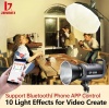 Профессиональный источник постоянного света JINBEI EF-150BI LED Video Light (2700-6500К, от 34800 Lux до 58000 Lux (1м) с рефлектором, RA> 97, TLCI> 98) Рефлектор в комплекте