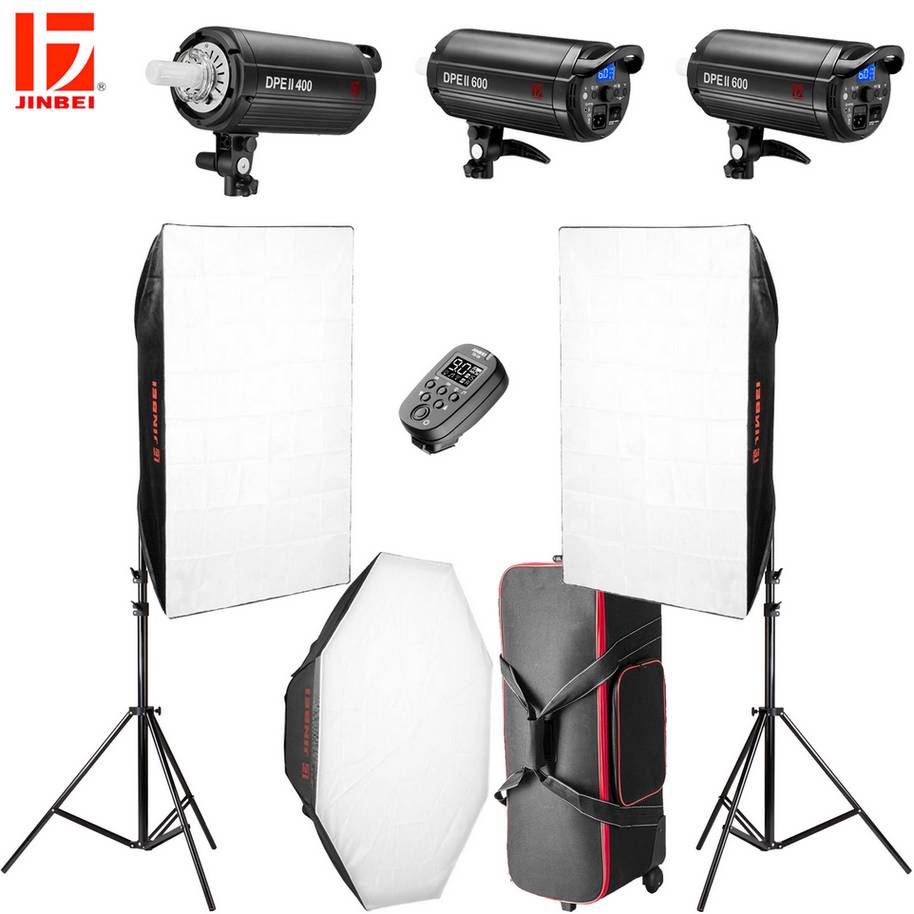 Поступление новых комплектов света для фотостудии JINBEI DPE II-600 Kit3