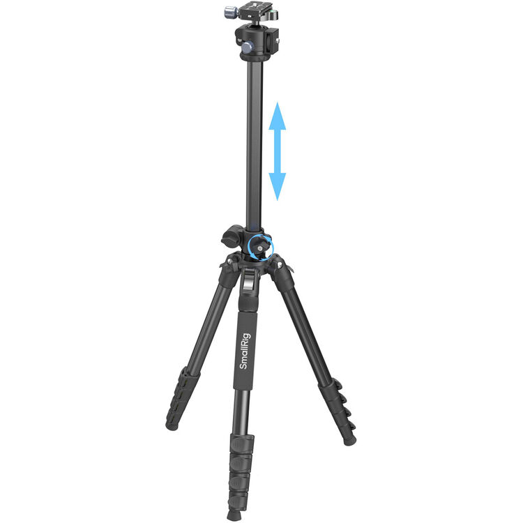 Штатив SmallRig CT-25 (5290) отлично подходит для съемки с верхнего ракурса