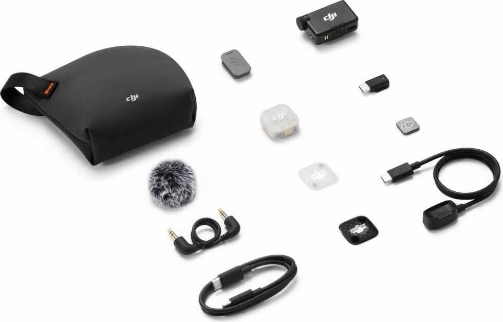 Беспроводной микрофон петличка DJI Mic Mini 2S (1 TX + 1 RX)