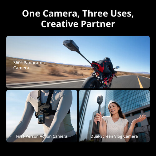 Панорамная экшн-камера DJI Osmo 360 Standart Combo