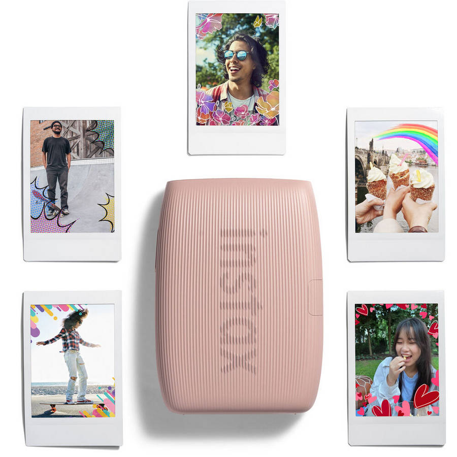 Портативный (карманный) принтер моментальной печати/принтер для смартфона Fujifilm Instax Mini Link 3 (Rose Pink) Bundle Box