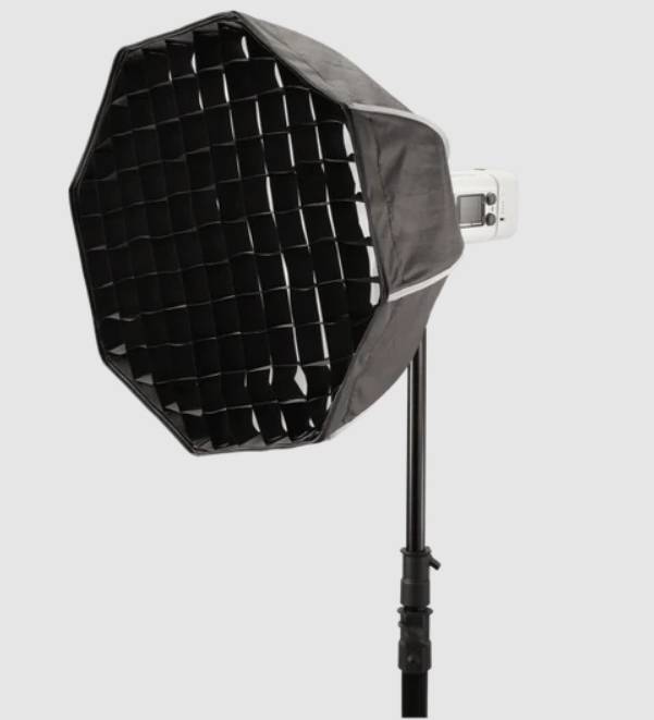 Складной октобокс Jinbei KM-50 (для осветителей Jinbei HD-200pro/EF-60 RGB) + Фокусирующая сетка