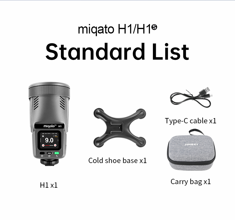 Вспышка универсальная JINBEI H1 S TTL HSS Speedlite Blue (для камер Sony)