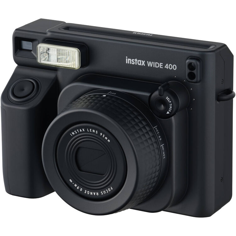 Моментальный фотоаппарат Fujifilm Instax WIDE 400 Black (Большой размер кадра)