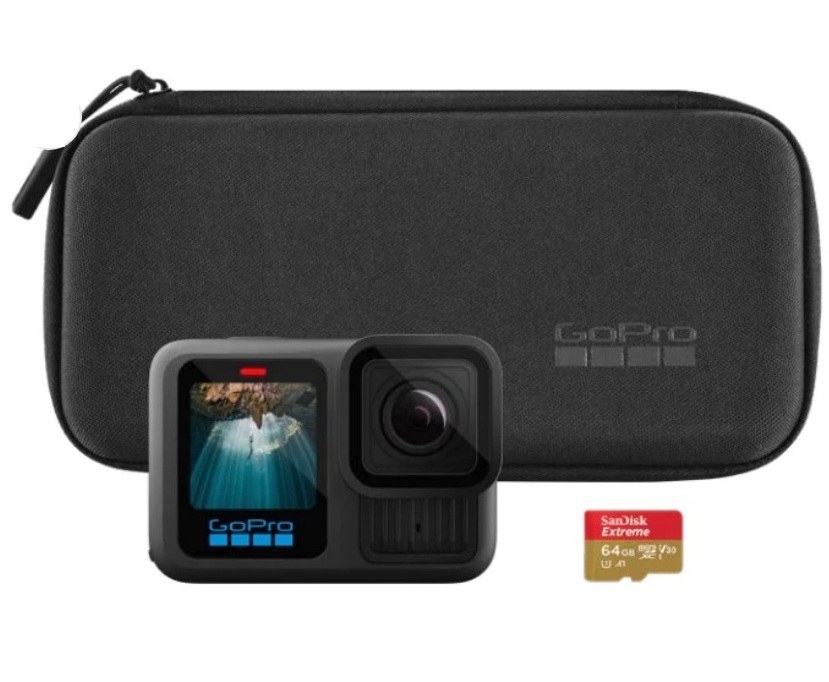 Экшн-камера GoPro HERO13 Black Speciality Bundle (CHDSB-131-RW) Кейс + Карта памяти 64GB
