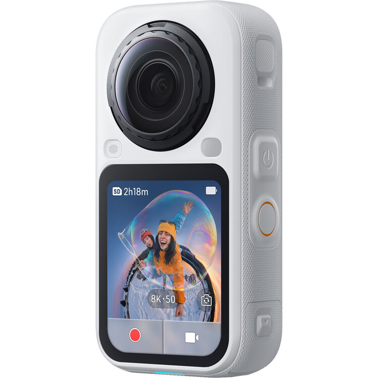 Панорамная экшн-камера Insta360 X6 (CINSABXA-X604) 8K Essentials Bundle (Arctic White)