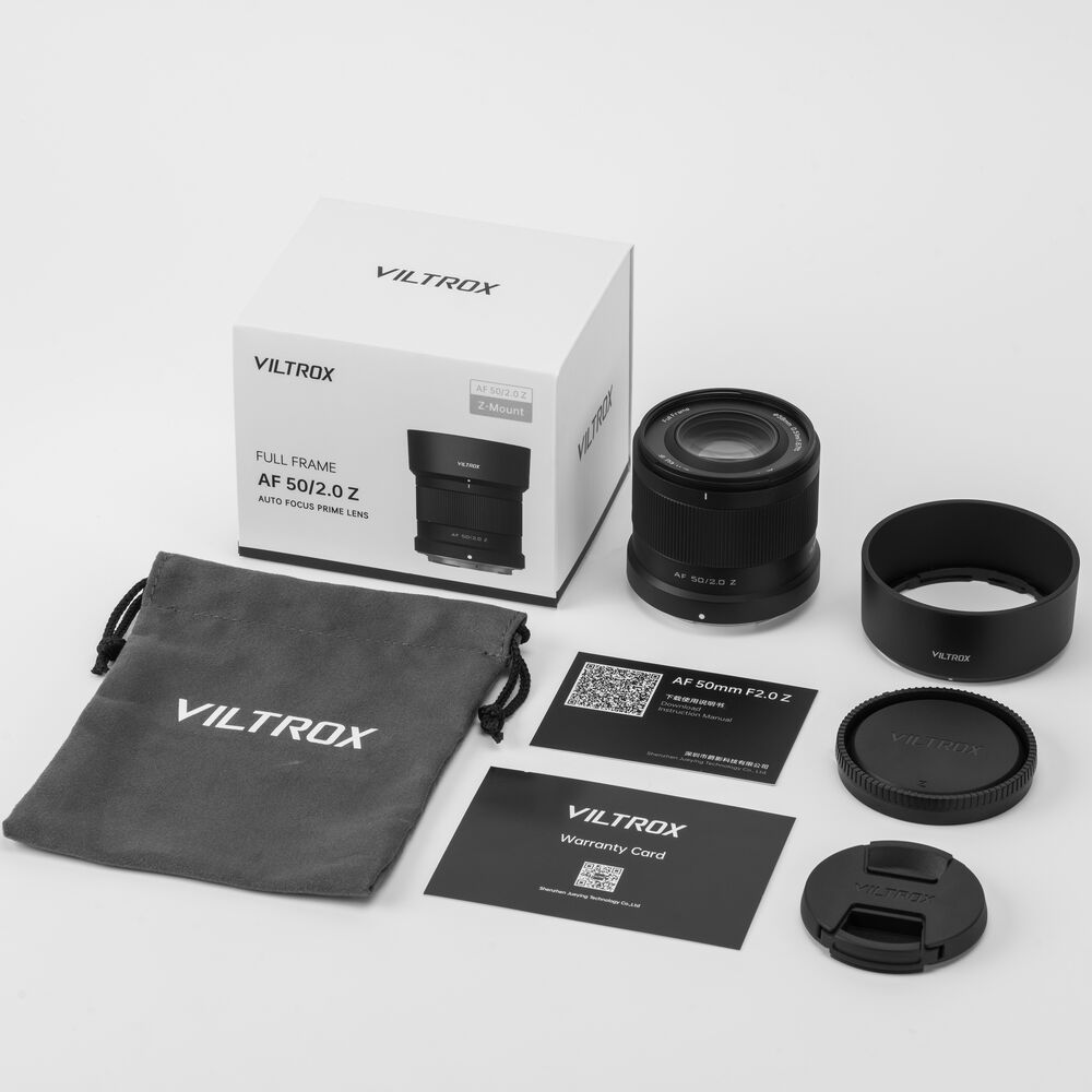 Объектив Viltrox AF 50mm f/2 (для камер Nikon Z)