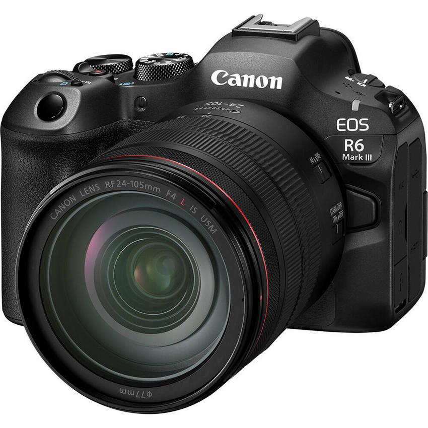 Цифровой фотоаппарат Canon EOS R6 Mark III Kit (RF 24-105mm f/4L IS USM) Гарантия 2 года