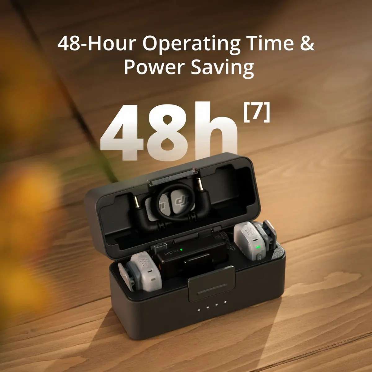 Комплект беспроводных микрофонов петличек DJI Mic Mini 2 (2 TX + 1 Mobile RX + Charging Case)