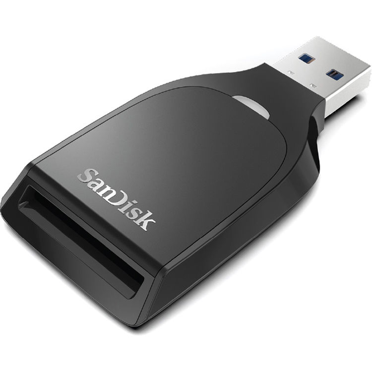 Картридер SanDisk SD UHS-I (SDDR-C531-GNANN) обеспечивает быструю скорость до 170 МБ/с
