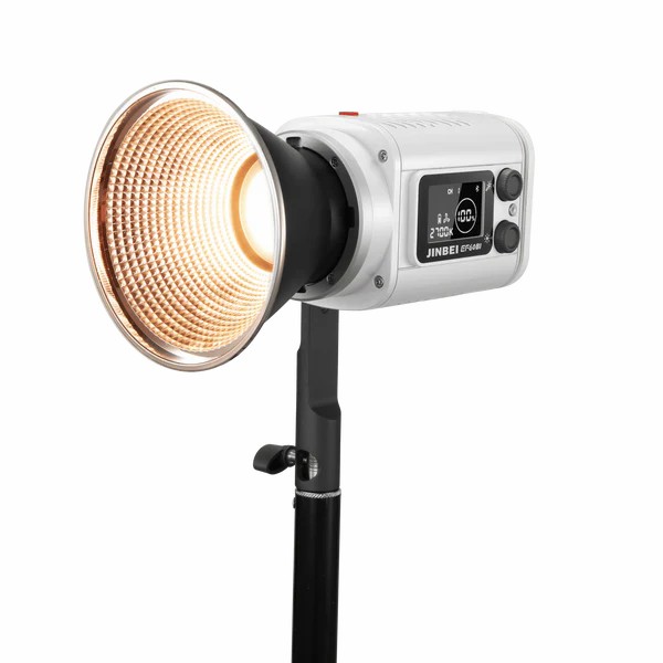 Профессиональный источник постоянного света JINBEI EF-60Bi LED Light (2700-6500К, при 5500К: 35000 Lux (0.5м) с рефлектором, Ra>95) Grey Рефлектор в комплекте