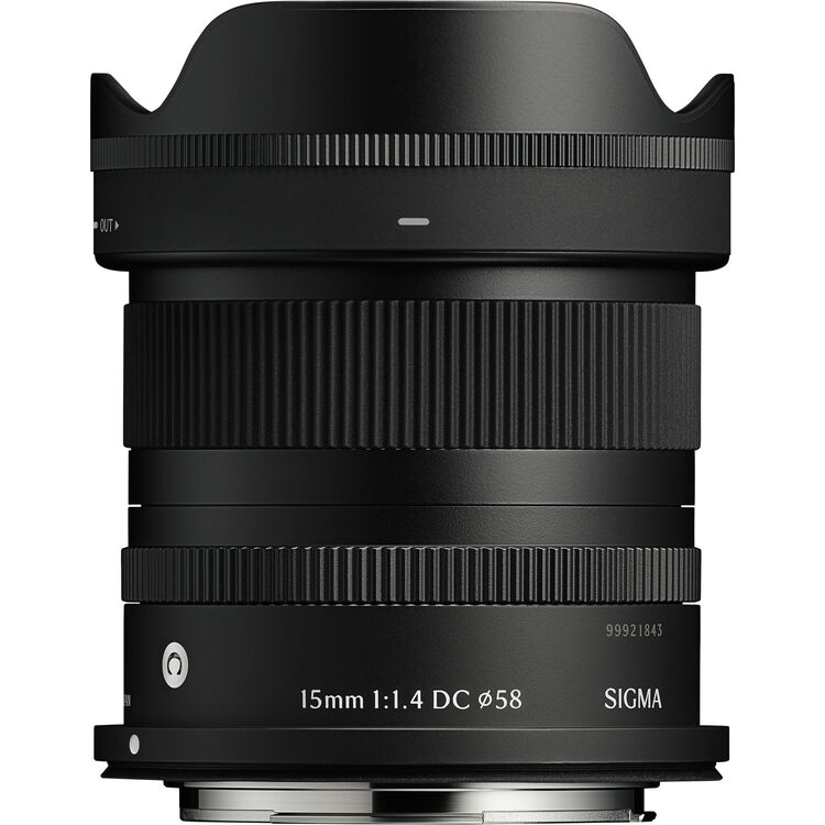 Объектив Sigma 15mm f/1.4 DC Contemporary для Canon RF