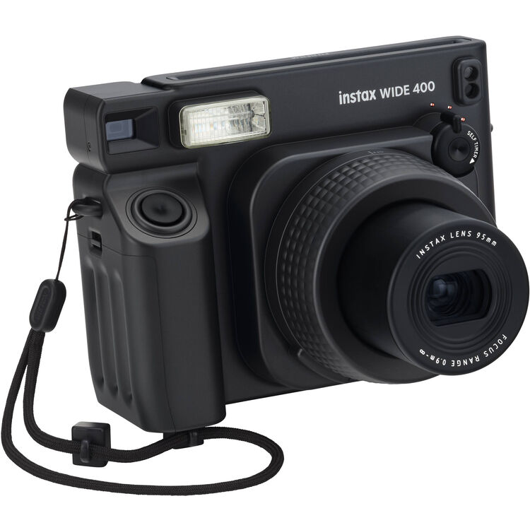 Моментальный фотоаппарат Fujifilm Instax WIDE 400 Black (Большой размер кадра)