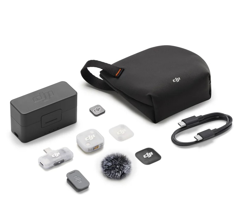 Беспроводной микрофон петличка DJI Mic Mini 2 (1 TX + 1 Mobile RX + Charging Case)