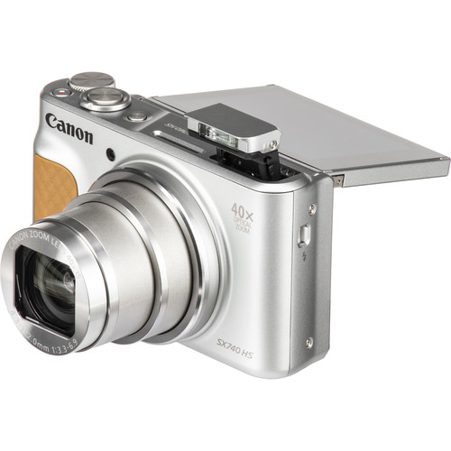 Компактный фотоаппарат Canon PowerShot SX740 HS Silver