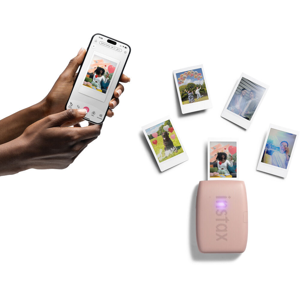 Портативный (карманный) принтер моментальной печати/принтер для смартфона Fujifilm Instax Mini Link 3 (Rose Pink) Bundle Box