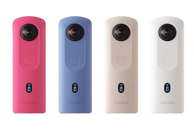 RICOH THETA SC2: начальная модель серии RICOH THETA для съемки фото и видео 360°