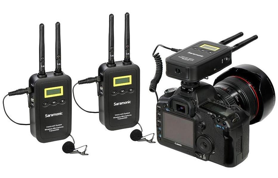 Поступление новых микрофонов и петличек Saramonic для фото/видеокамер, смартфонов и GoPro