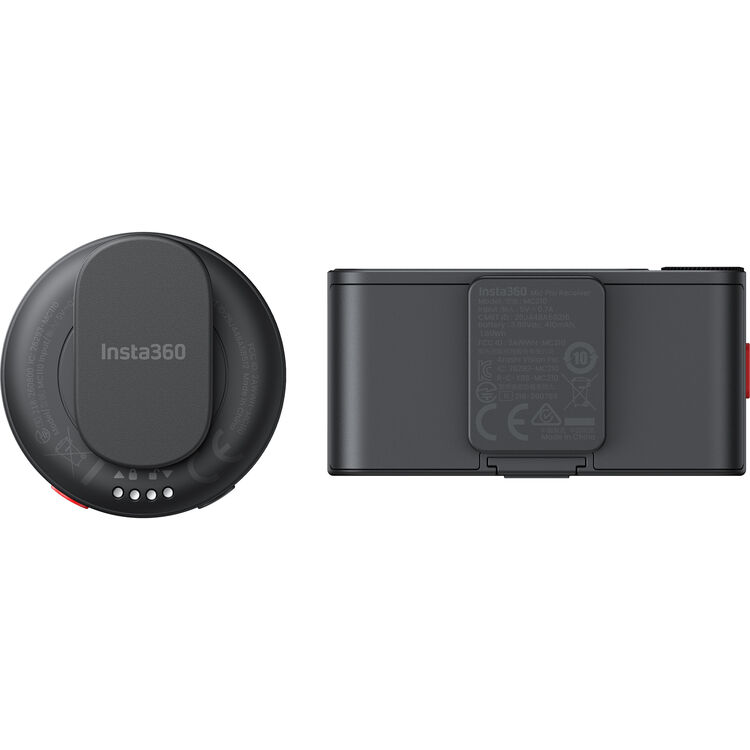 Беспроводной микрофон петличка Insta360 Mic Pro (1 приемник RX + 1 передатчик TX)