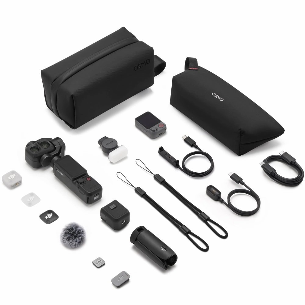 Экшн-камера DJI Osmo Pocket 4P Vlog Combo Black