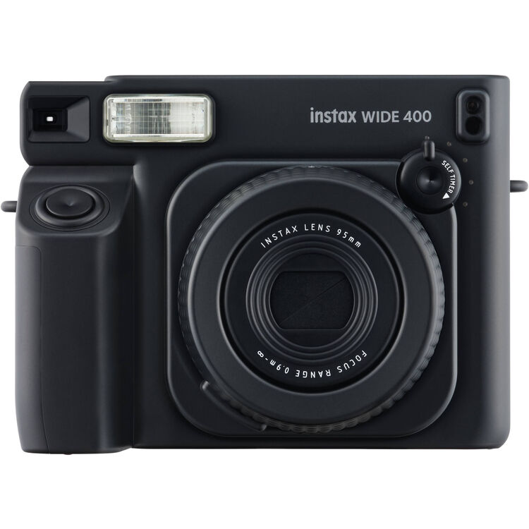 Моментальный фотоаппарат Fujifilm Instax WIDE 400 Black (Большой размер кадра)