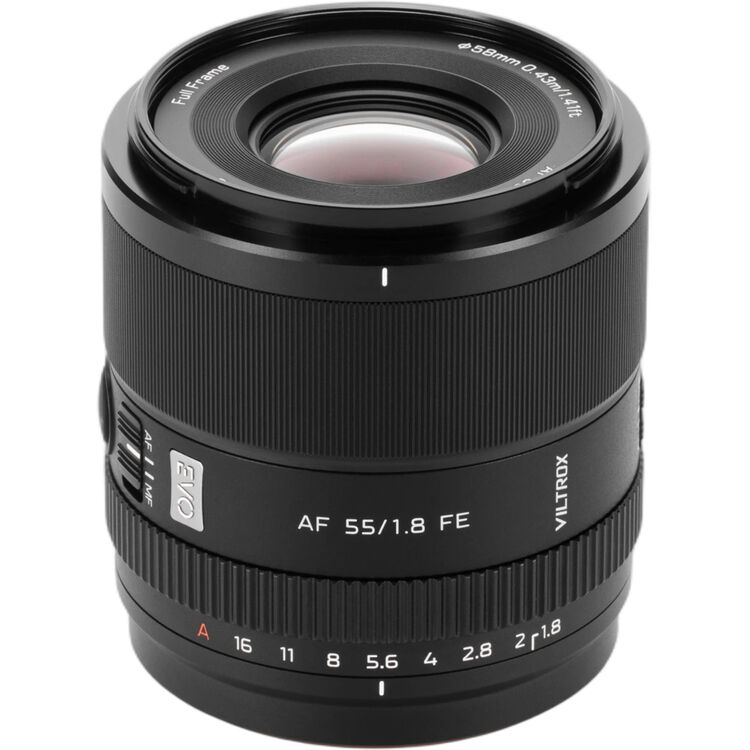 Объектив Viltrox AF 55mm f/1.8 EVO (для камер Sony E)