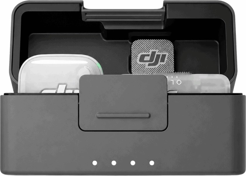Беспроводной микрофон петличка DJI Mic Mini 2S (1 TX + 1 Mobile RX + Charging Case)