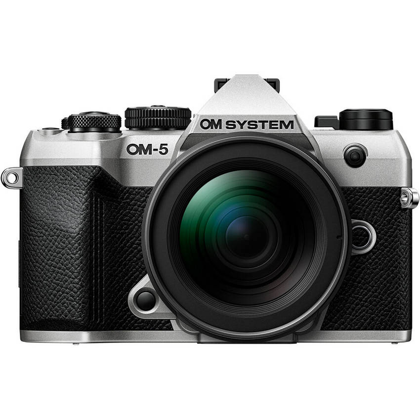 Цифровой фотоаппарат OM SYSTEM / Olympus OM-5 Mark II Kit (M.Zuiko Digital ED 12-45mm f/4 PRO) Silver