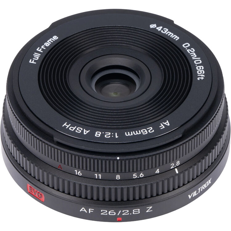 Объектив Viltrox AF 26mm f/2.8 EVO (для камер Nikon Z)