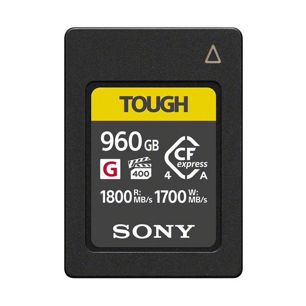 Карта памяти Sony CFexpress 4.0 Type A TOUGH CEA-G 960Gb (CEA-G960T) R1800MB/S, W1700MB/S