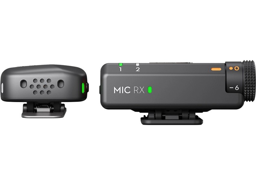 Комплект беспроводных микрофонов петличек DJI Mic Mini (приемник RX + 2 передатчика TX + зарядный кейс) для ПК, ноутбука, iPhone/Andriod смартфонов, фото/видео камер, экшн-камер и других совместимых устройств
