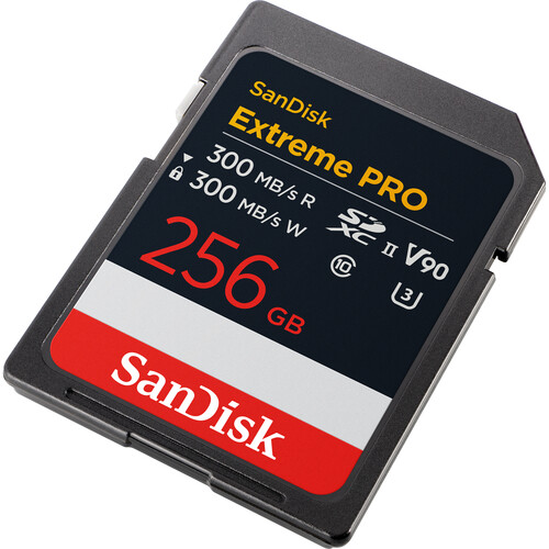 Высокоскоростная карта памяти SDXC SanDisk Extreme Pro 512GB UHS-II Card U3, V90, VIDEO 8K (SDSDXDM-512G-GN4IN) R300/W300