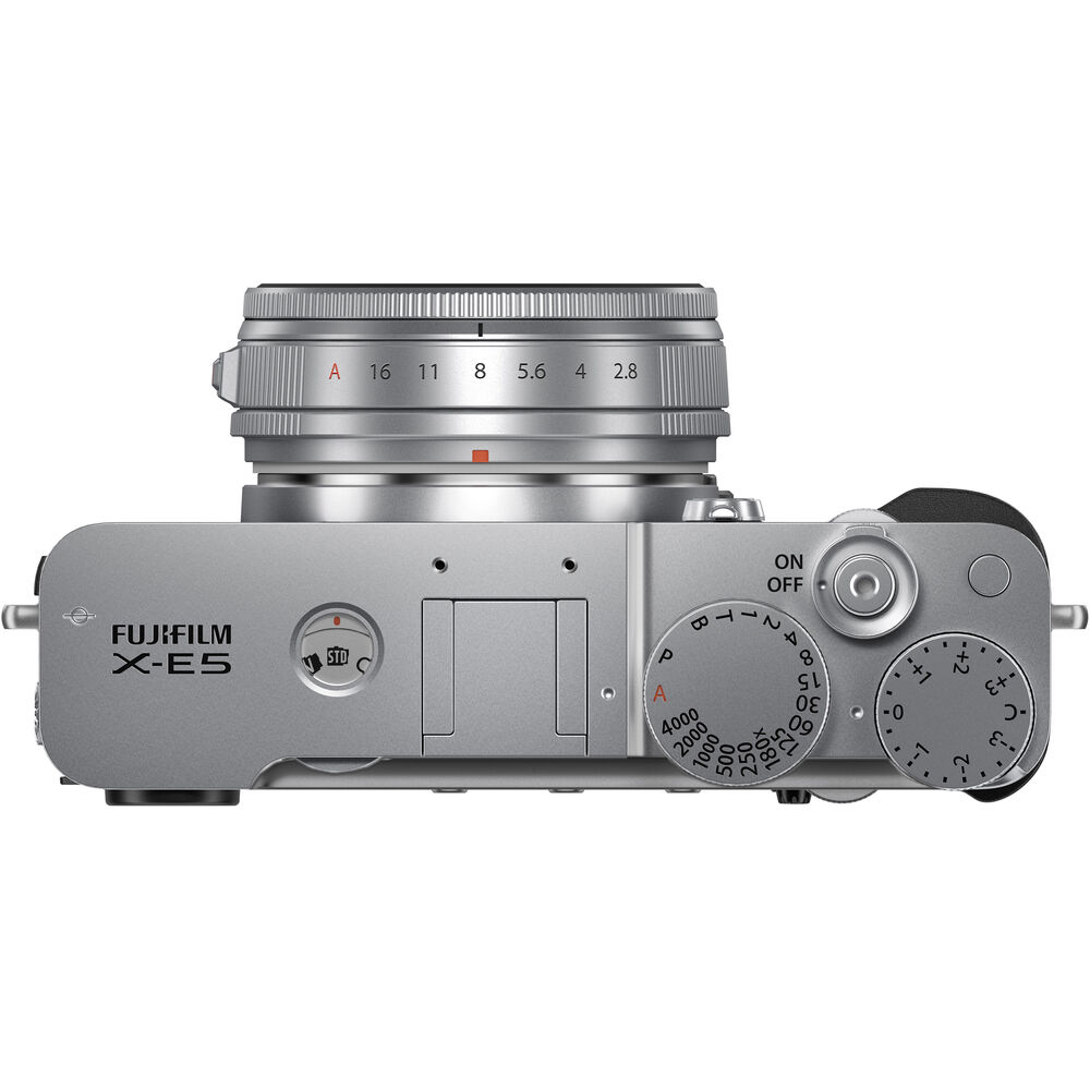 Цифровой фотоаппарат Fujifilm X-E5 Kit (XF 23mm f/2.8 R WR) Silver