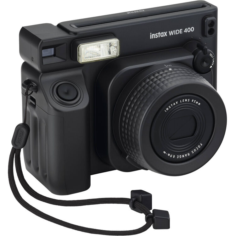 Моментальный фотоаппарат Fujifilm Instax WIDE 400 Black (Большой размер кадра)