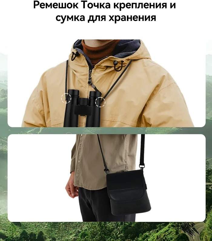 Бинокль SVBONY SV202 8x32 ED (W9310A)