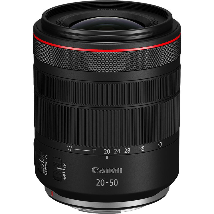 Объектив Canon RF 20-50mm f/4 L IS USM PZ