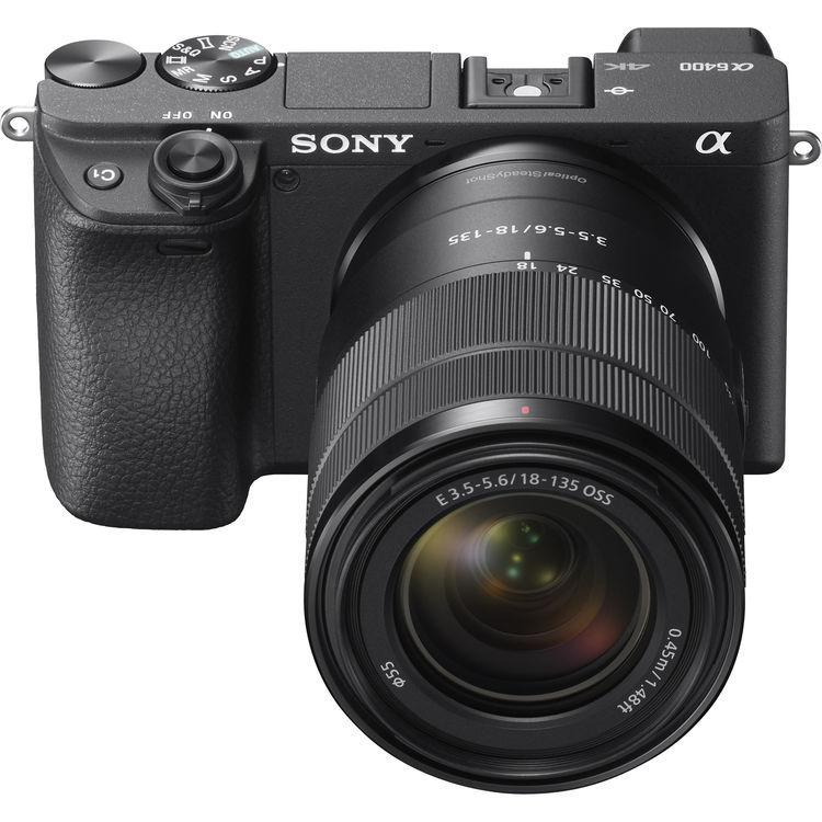 Цифровой фотоаппарат Sony Alpha a6400 kit 18-135mm f/3.5-5.6 OSS (ILCE-6400M) Black (Multi-language, Russian) Гарантия 2 года