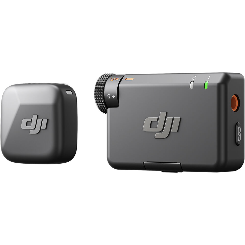 Комплект беспроводных микрофонов петличек DJI Mic Mini (приемник RX + 2 передатчика TX + зарядный кейс) для ПК, ноутбука, iPhone/Andriod смартфонов, фото/видео камер, экшн-камер и других совместимых устройств